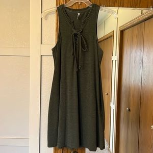 Z Supply Medium Green Knit Dress